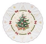 Villeroy & Boch Toy's Fantasy 10-1/2-Inch Dinner Plate, Christmas Tree