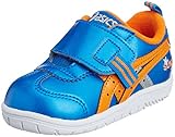 [アシックス] ベビーシューズ COURTBABY SL3 TUB145 4209メタリックブルー/オレンジ 15.5
