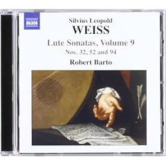 Silvius Leopold Weiss Sonates Pour Luth /Vol. 9