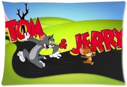 Fan Create Tom and Jerry Custom Zippered Pillow Cases 20x30 (one side) by Fan Create