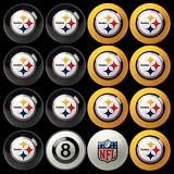 Pittsburgh Steelers Home and Away Complete Billiard Ball Set