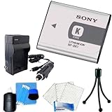 Original OEM Sony NP-BK1 NPBK1 Type K Rechargeable Li-Ion Battery Pack + Re ....