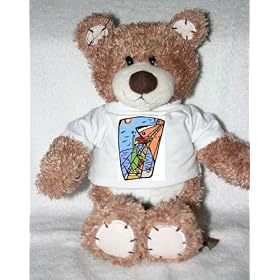 Teddy Bear with human, body, individuals, individual, persons, ship, humans, people, woman, waving, person, goodbye, cruise, vacation t-shirt