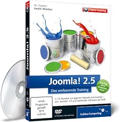 Joomla! 2.5 - Das umfassende Training (PC + MAC + Linux)