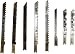 Dewalt Dw3790 8 Piece Cobalt Steel U-shank Jig Saw Blade Set