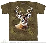 The Mountain Camo Deer Tee T-shirt Mens XXL The Mountain Camo Deer Tee T-shirt Mens XXL