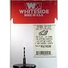 Solid Carbide Spiral Upcut Router Bit, 1/8" Diameter, 1/2" Cutting Length, 2" OL, 1/4" Shank