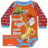 Dr. Seuss - I Like Them Green Long Sleeve Infant Bodysuit