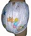 Baby Pants Blue Carousel Print Adult Pullon Plastic Pants