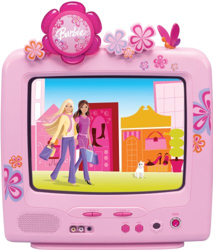 Barbie Bloom Tube BAR322 13 TV with Digtal Tuner