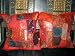 Chair Cushion Covers-2 Red Sari Toss Pillow Cushion Covers Freeshipping