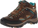 Merrell Women's Salida Mid Waterproof Hiking Boot,Dark Earth,5 M US