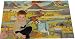 GIANT DINOSAUR LANDSCAPE PLAYMAT - the perfect landscape for Dinosaurs of any scale!