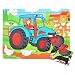 Bigjigs Toys Tractor 9 Piece Puzzle RS.2264.00