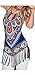ETCYY Women's Summer Printed Vest Strap Camisole Casual Tassels Tank Tops, XX-Large, muti-color muti-color XX-Large