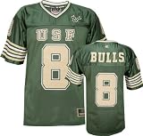 South Florida Bulls -Team Color- Franchise Football Jersey