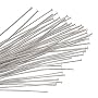 Silver Plated Head Pins 2 Inches Long, 22 Gauge (50)
