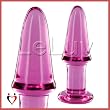 Beginner Glass Butt Plug (Pink)