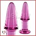 Beginner Glass Butt Plug (Pink)