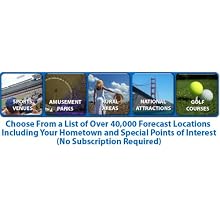 La Crosse Technology Weather Direct WD-3105U 4-Day Internet-Powered Wireless Forecaster, Titanium