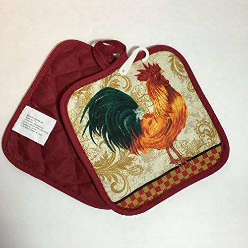 Home Collection Rooster Potholder Set