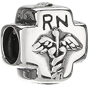 Authentic Chamilia Sterling Silver Charm Nurse