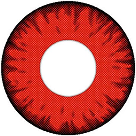 Delta Unisex Tokyo Ghoul Cosplay Prop Eyes Sun Red