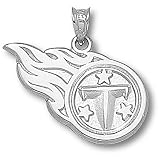 LogoArt Tennessee Titans Sterling Silver Pendant