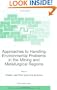 Approaches to Handling Environmental Problems in the Mining and Metallurgical Regions (NATO Science Series: IV: Earth and Environmental Sciences)
