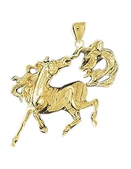 CleverEves 14K Gold Pendant Mustang 17.3 - Gram(s)