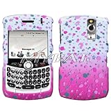 Pink Polka Star Phone Protector Cover for RIM BlackBerry 8300 (Curve), RIM  ....