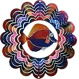 Kaleidoscope Small Angelfish Wind Spinner