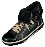 Rieker Damen Stiefel/Stiefelette Fino/Baltimore, TR-Sohle in Sydney schwarz/basalt, Größe 38.0, Artikelnummer EH480644