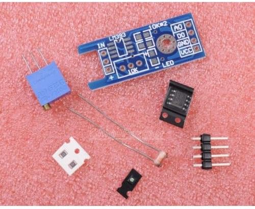 wonderfullshop10pcs Photosensitive Sensor Module DIY Kit Light-Dependent Control