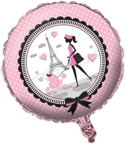Creative Converting Party in Paris 18 inch Foil Balloon