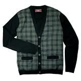 Original Penguin Men's Plaid Cardigan Sweater