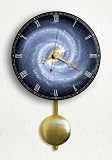 Milky Way Galaxy 6" Silent Pendulum Wall Clock