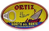 Ortiz Bonito Del Norte - White Tuna in Olive Oil, 3.95-Ounce Tins (Pack of 4)