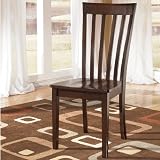 Set of 2 Brown Side Chairs