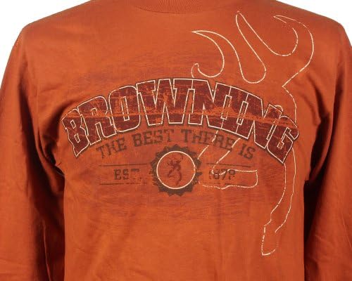 Browning The Best There Is Mens Long Sleeve Shirt (Medium)