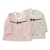 【アウトレット】coeur a coeur トレーナー(70～100cm)キムラタンの子供服 (44404-144) 70 ベージュ