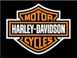Harley Davidson Shield (ls) steel fridge magnet (na)