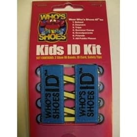 Who's Shoes Kids ID Kit (BLUE)