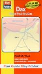 Plan de ville : Dax (avec un index)