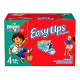 Pampers Easy Ups for Boys (Big Pack), Size 4, 68-Count