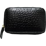 UPC 766913002028 product image for Winn International 9461 Harness Cowhide Leather Bi-Fold Wallet Color: Black Faux | upcitemdb.com