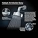 Bancroft 2.0 gpm single-function showerhead with Katalyst air-induction spray; Polished Chrome