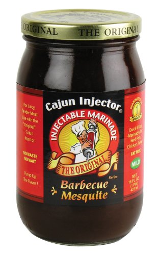 Cajun Injector 16 Ounce Barbecue Mesquite Marinade