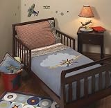 Wings 4 Piece Toddler Bedding Set by Lambs & Ivy