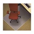 Antistatic Chairmat, No Lip, Rect Mat, 46"x60", Clear
